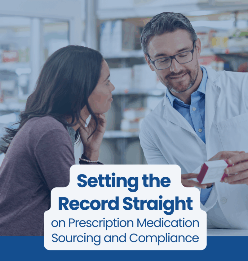 Pharmacist doing patient consult